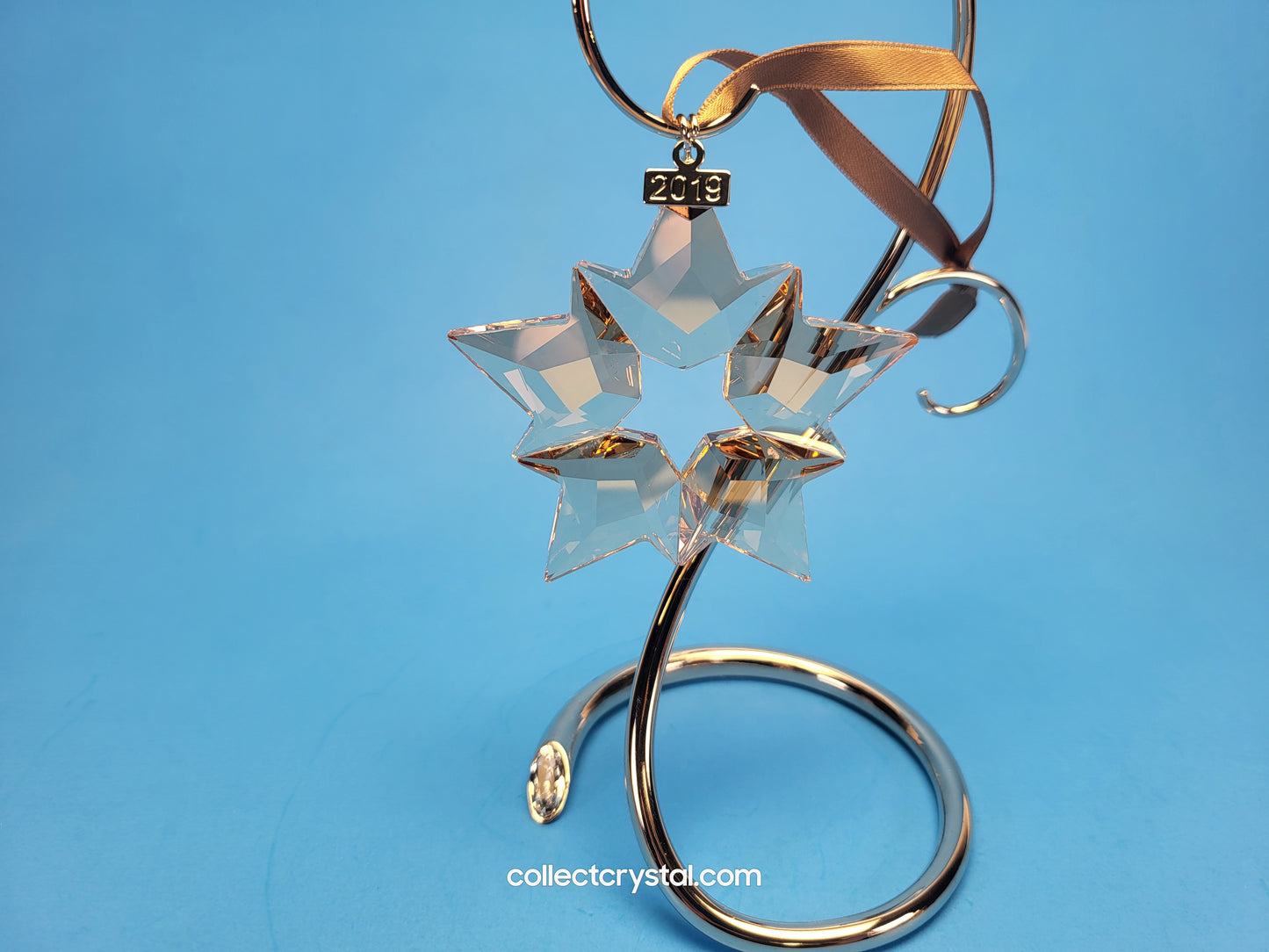 2019 CHRISTMAS ORNAMENT GOLD SCS 5429596