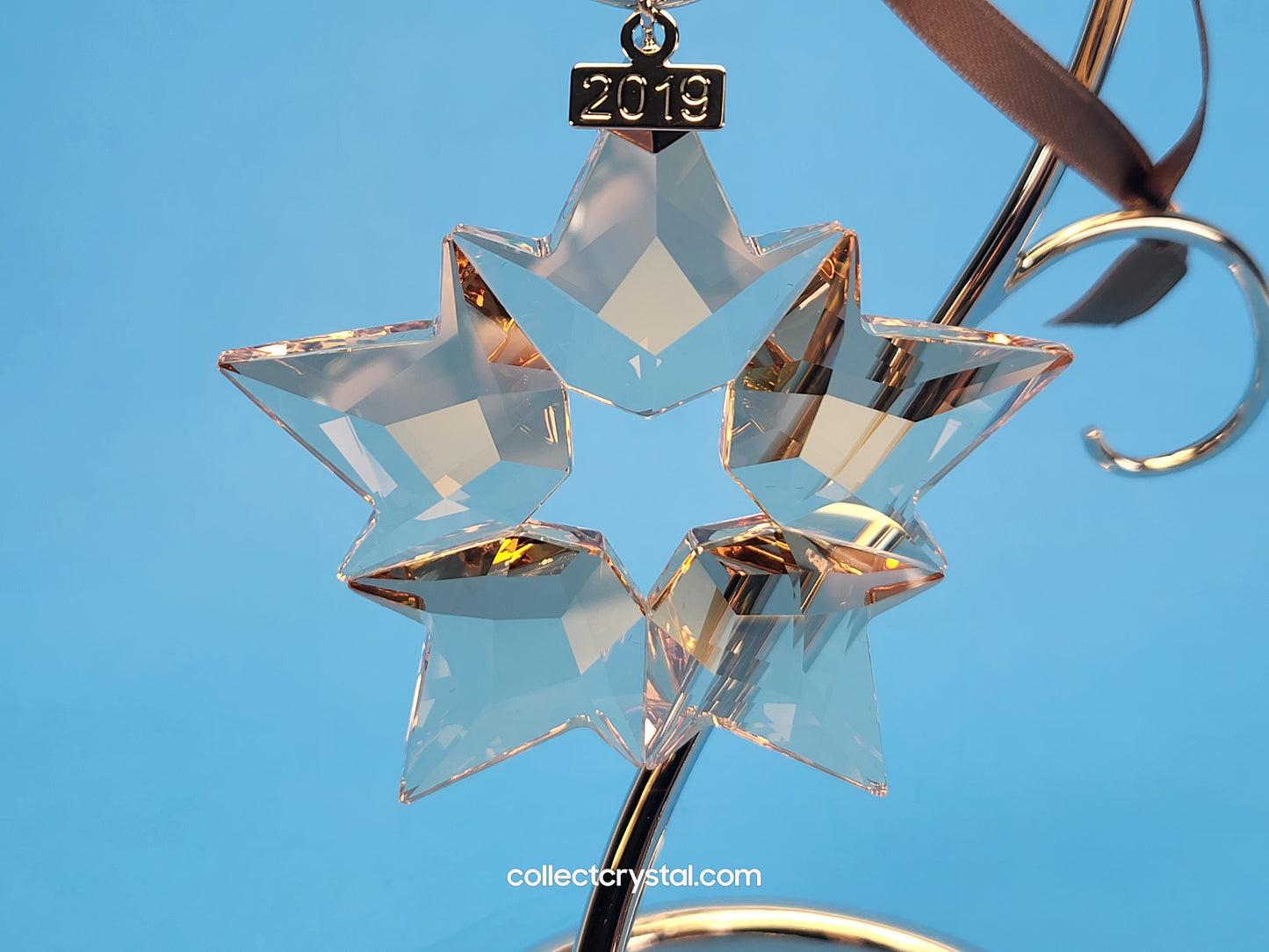 2019 CHRISTMAS ORNAMENT GOLD SCS 5429596