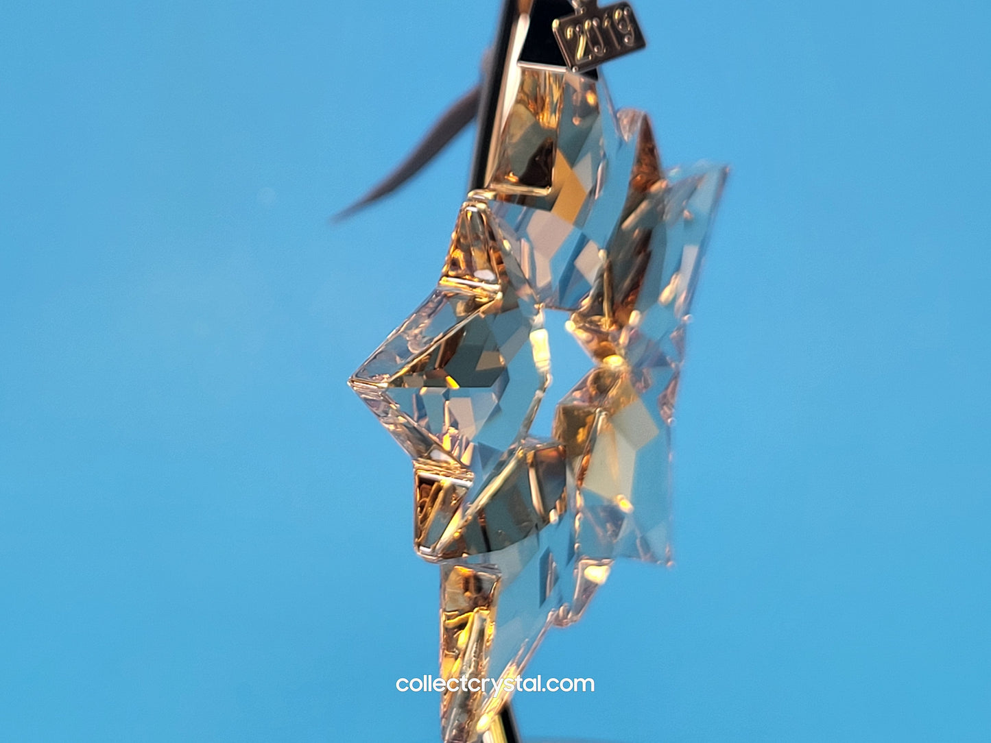 2019 CHRISTMAS ORNAMENT GOLD SCS 5429596