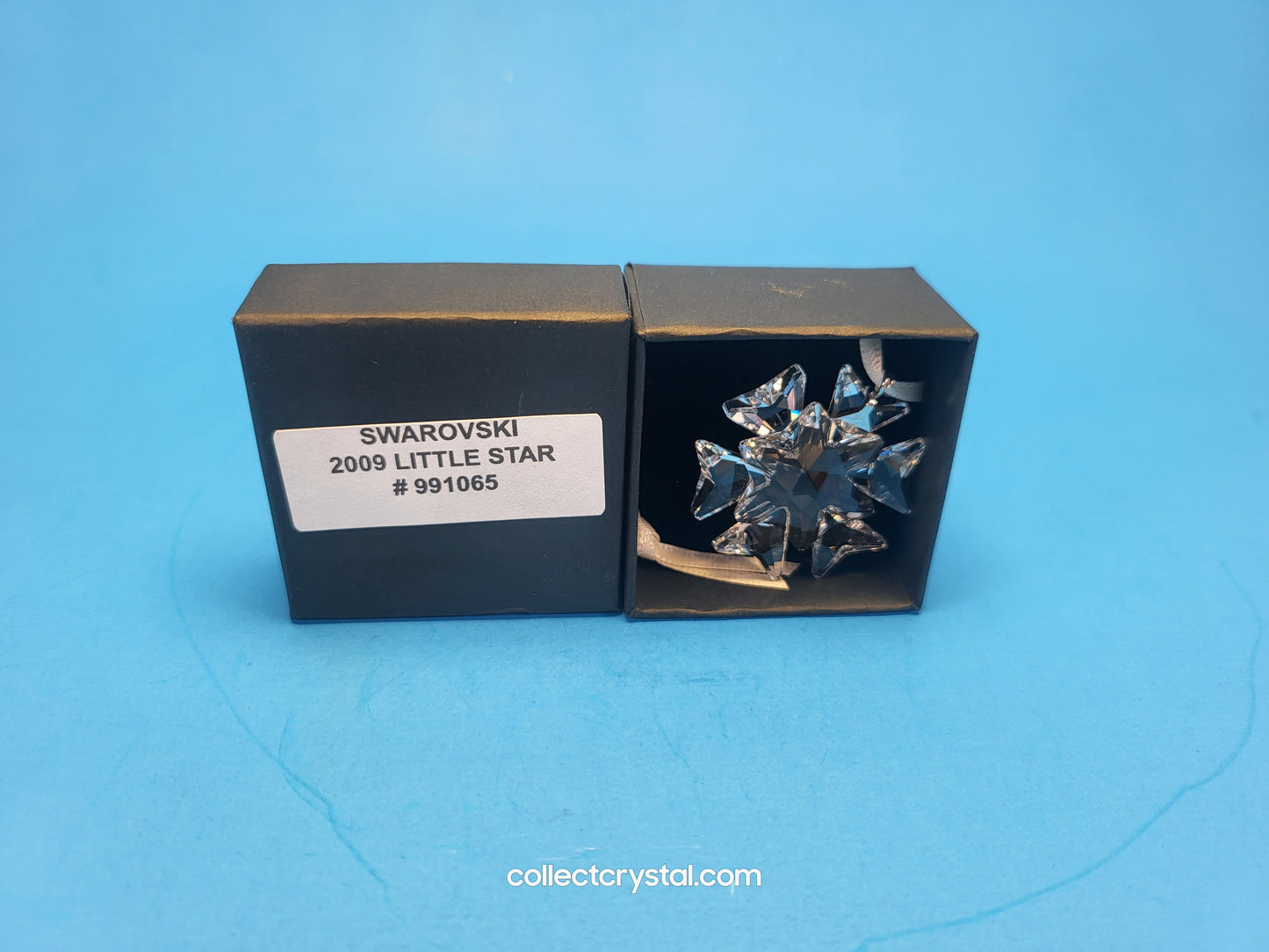 SWAROVSKI 2009 CHRISTMAS ORNAMENT LITTLE STAR 991065 Replacement Box