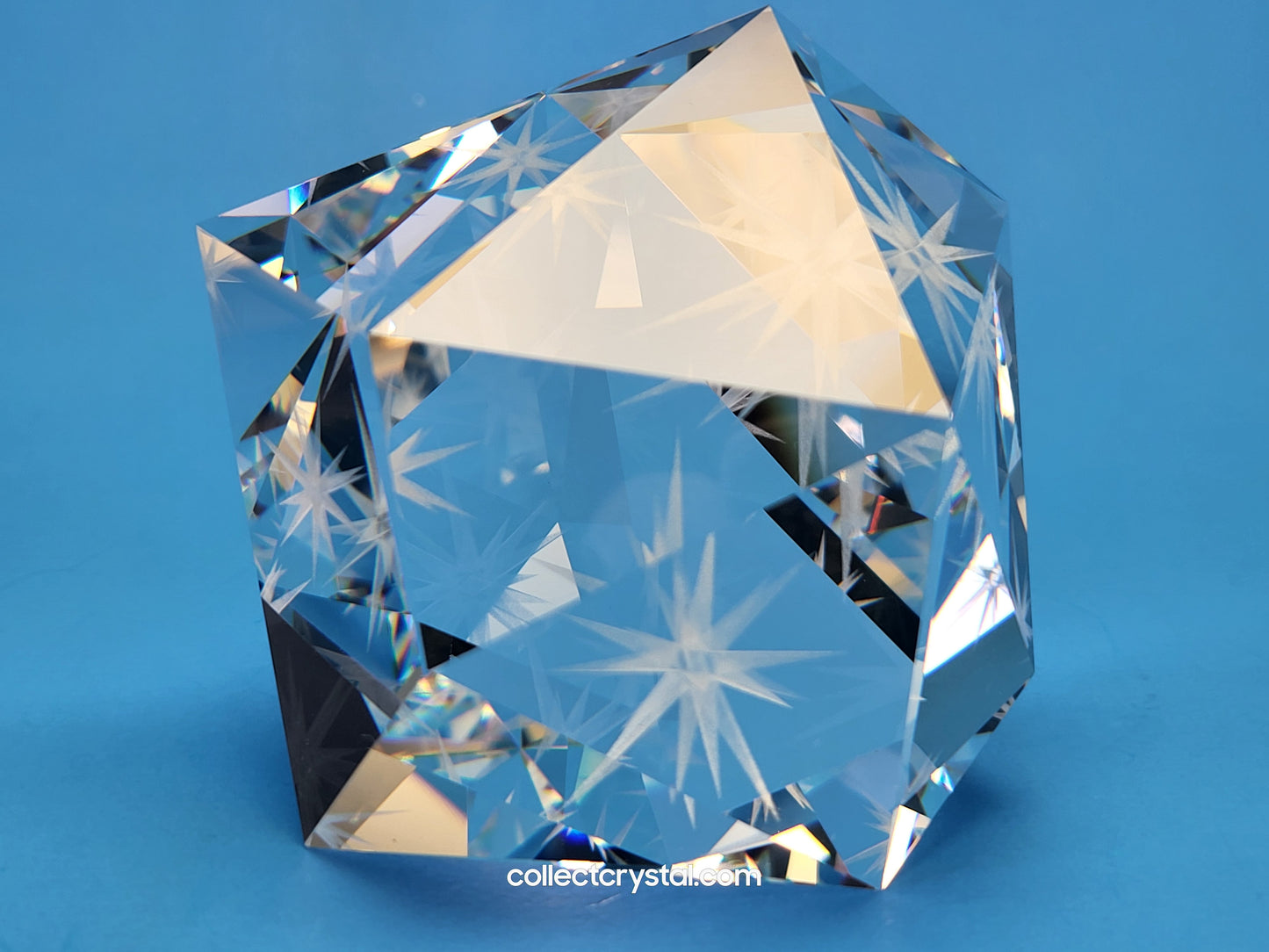 ETERNAL STAR STANDING ORNAMENT MEDIUM CLEAR 5569377