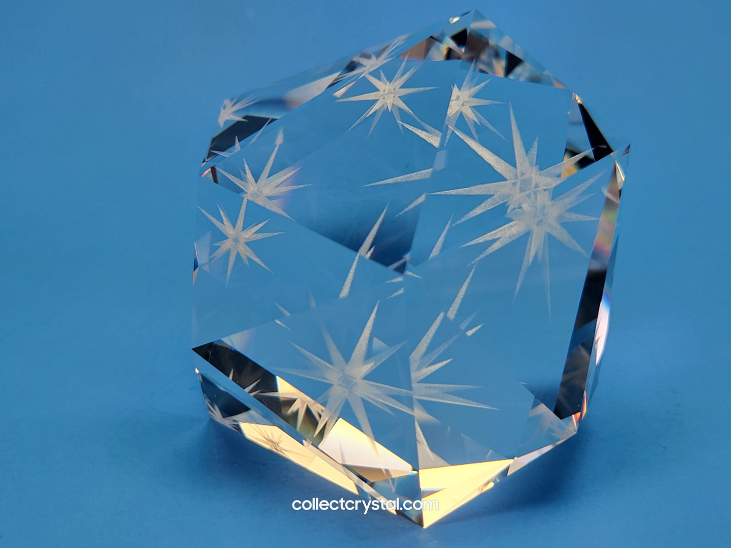 ETERNAL STAR STANDING ORNAMENT MEDIUM CLEAR 5569377