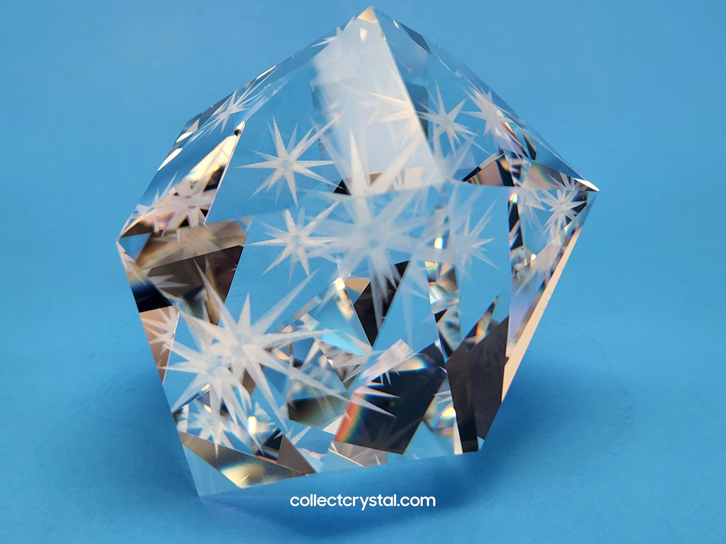 ETERNAL STAR STANDING ORNAMENT MEDIUM CLEAR 5569377