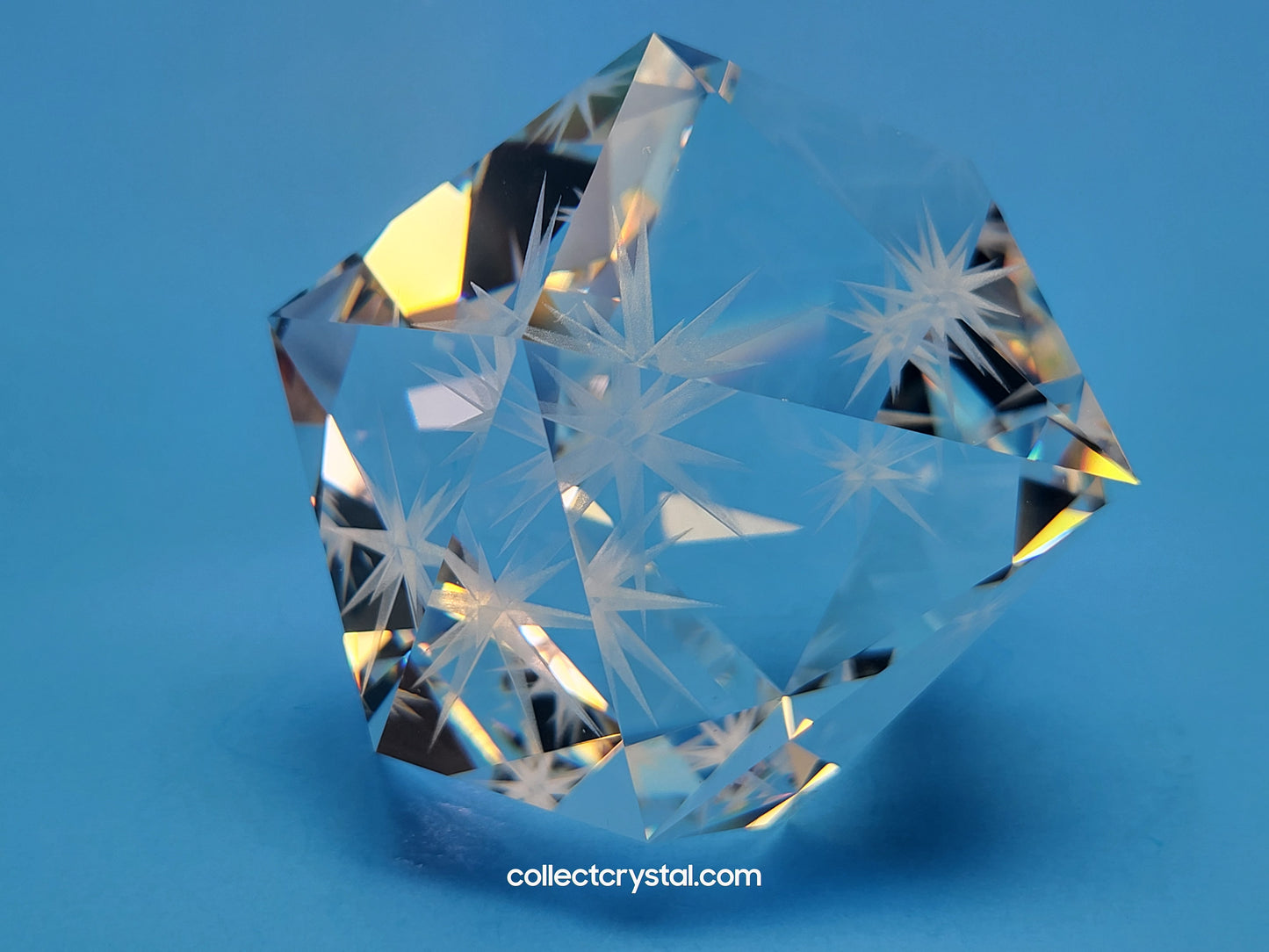 ETERNAL STAR STANDING ORNAMENT MEDIUM CLEAR 5569377