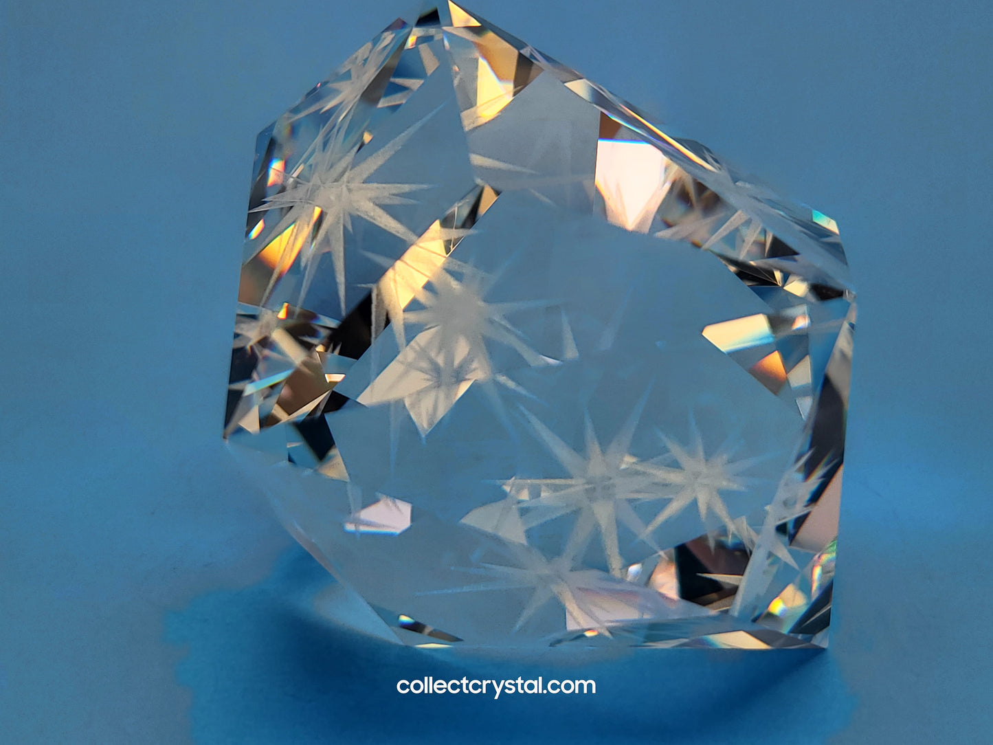 ETERNAL STAR STANDING ORNAMENT MEDIUM CLEAR 5569377