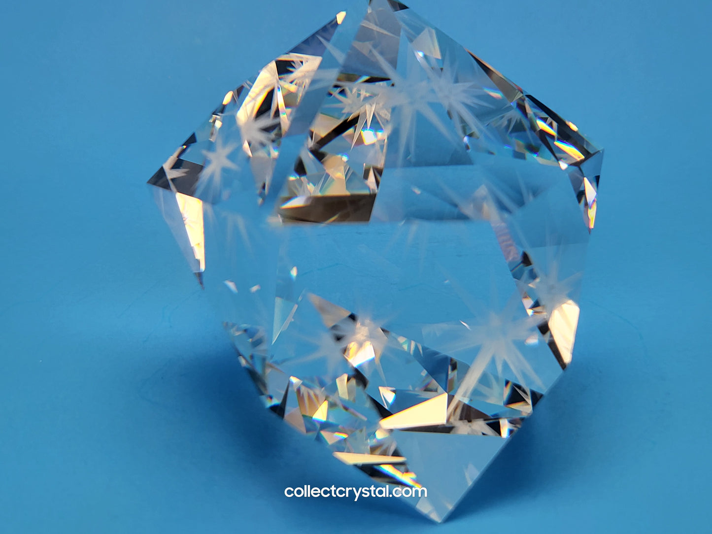 ETERNAL STAR STANDING ORNAMENT MEDIUM CLEAR 5569377