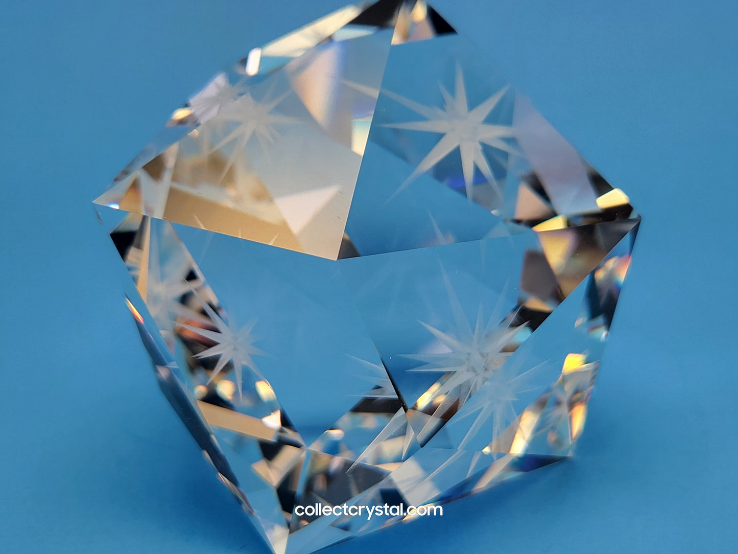 ETERNAL STAR STANDING ORNAMENT MEDIUM CLEAR 5569377