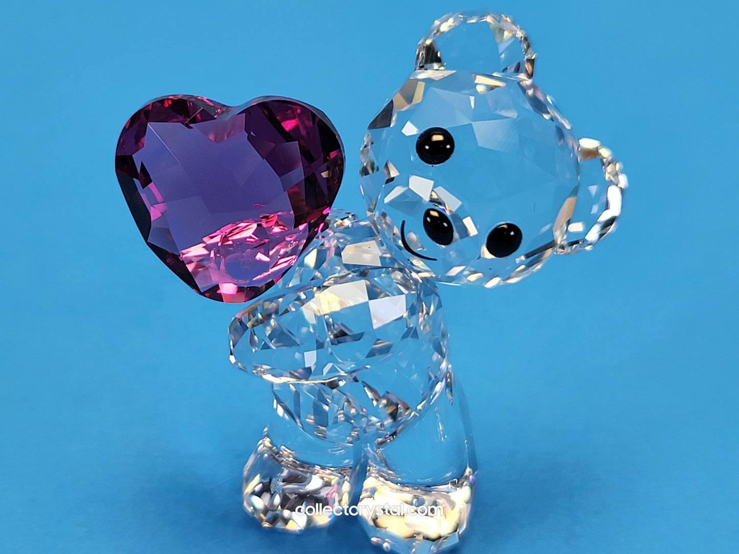 KRIS BEAR TAKE MY HEART Crystal Figurine # 5427995 Mib Complete