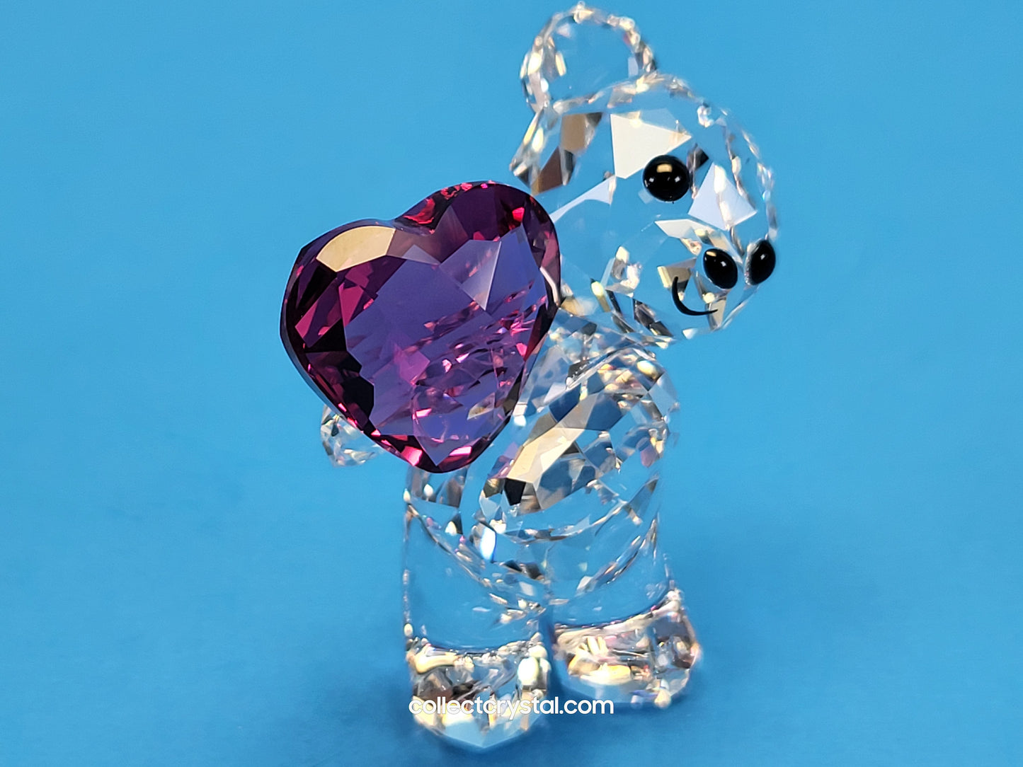 KRIS BEAR TAKE MY HEART Crystal Figurine # 5427995 Mib Complete