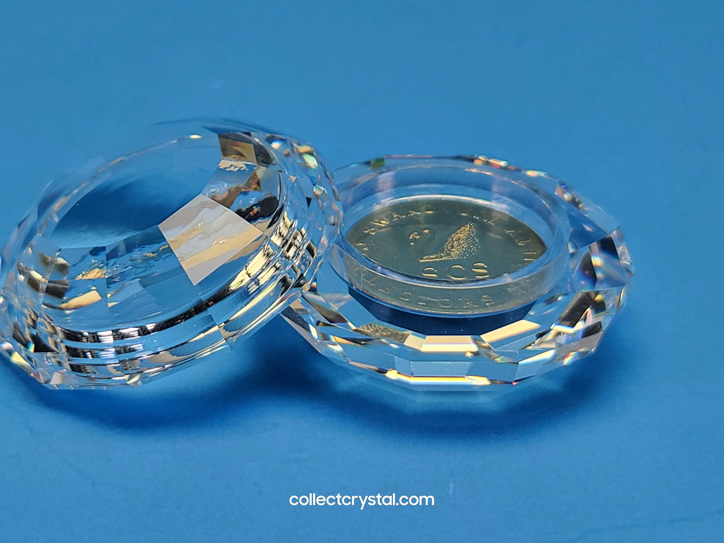 SCS 100th Anniversary Silver Coin In Crystal Box 7400 090 001 version 1