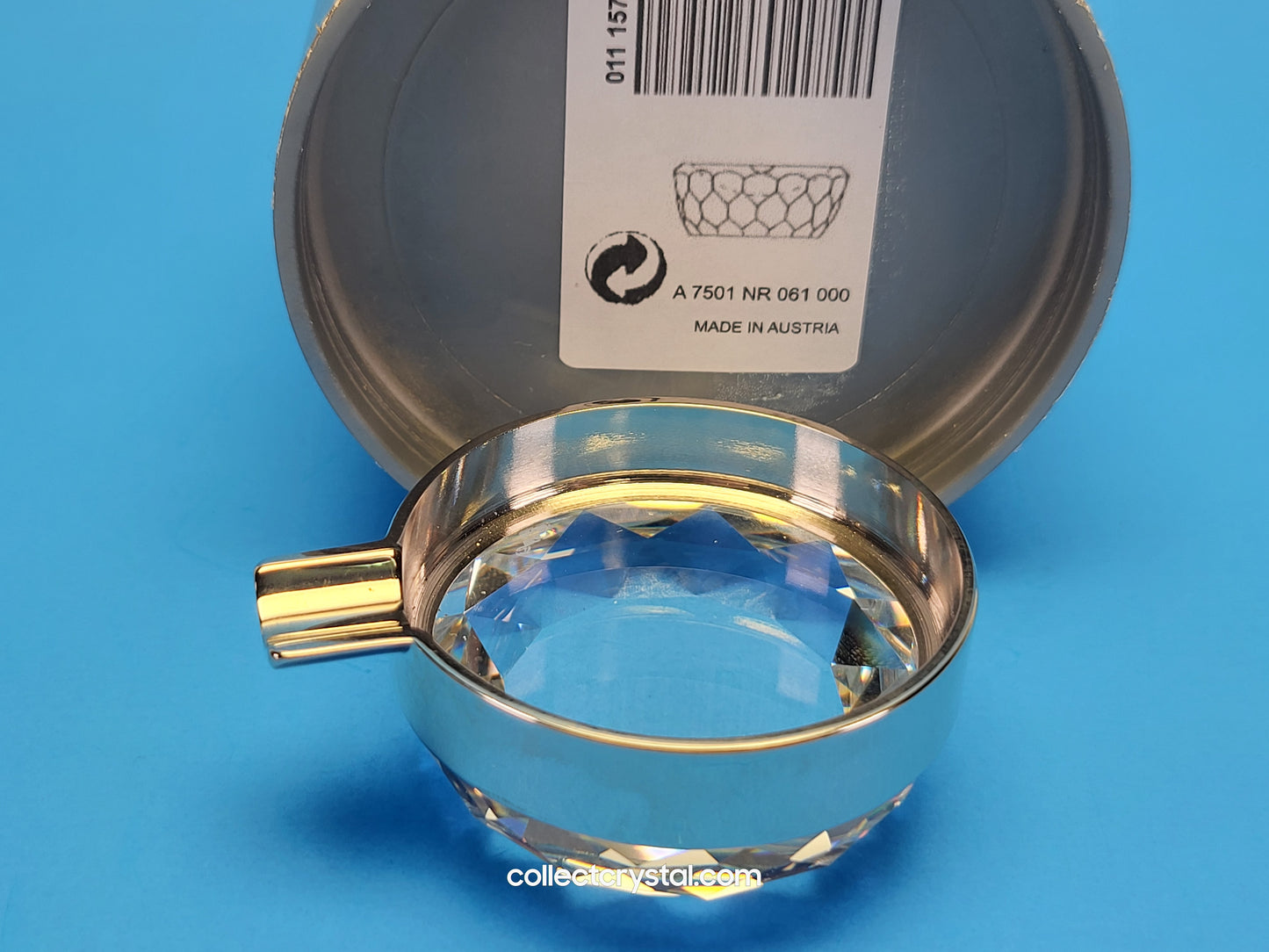 ASHTRAY 011157 Rhodium