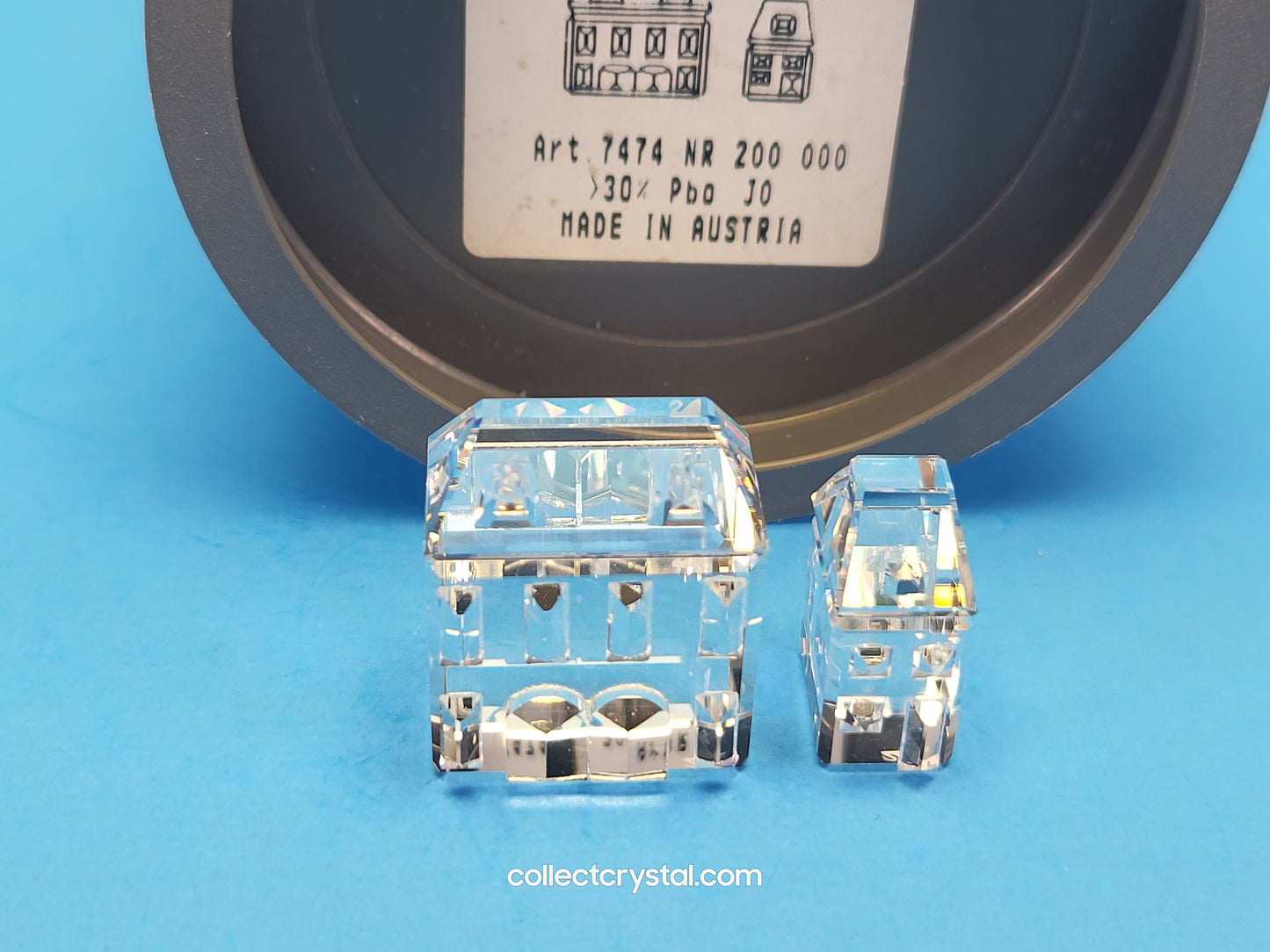 CRYSTAL CITY – HOUSES Set of 2 # 158980