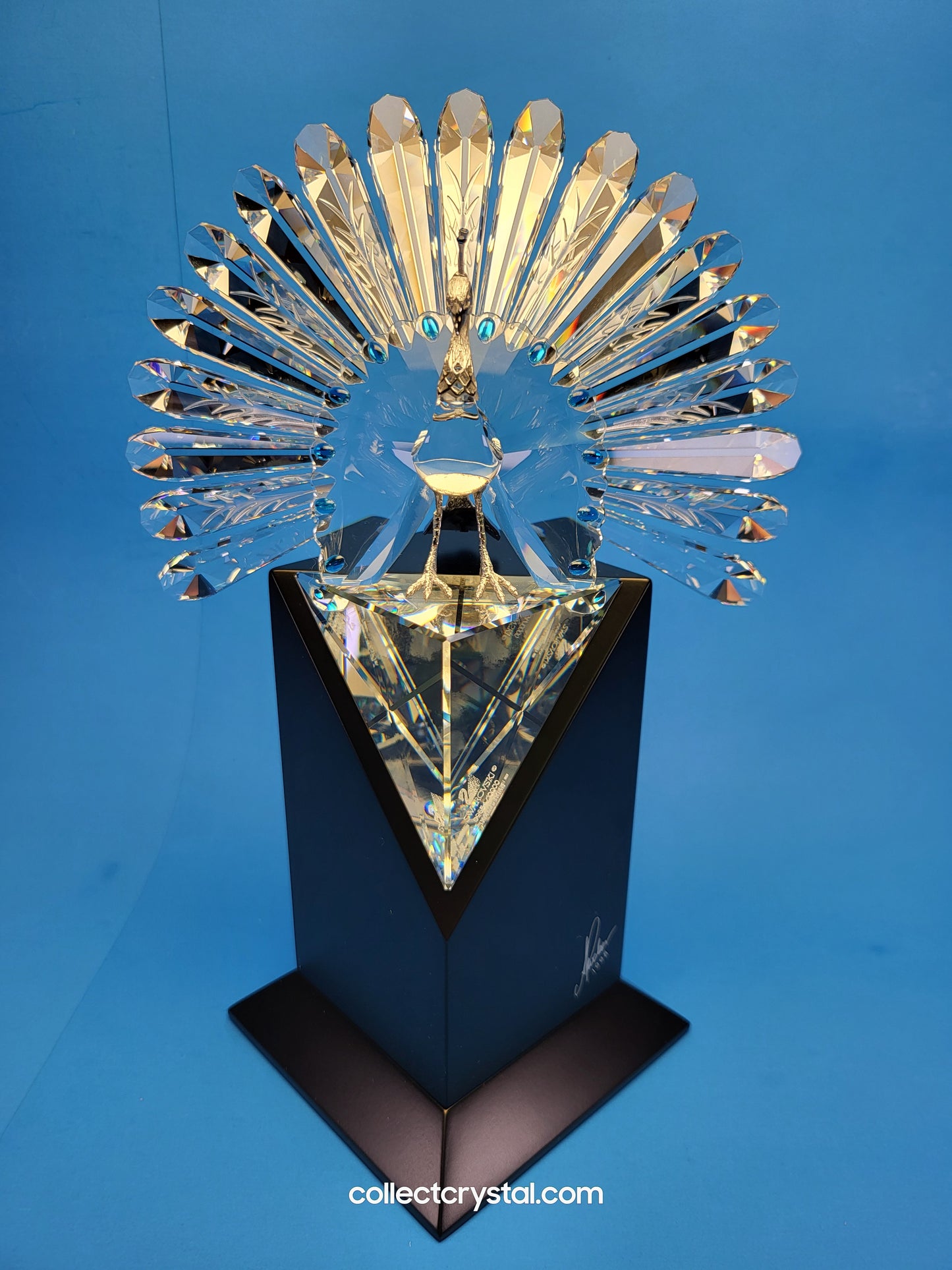 Lottery 1998 Limited Edition # 21872 Peacock Sculpture 9645 / 10,000