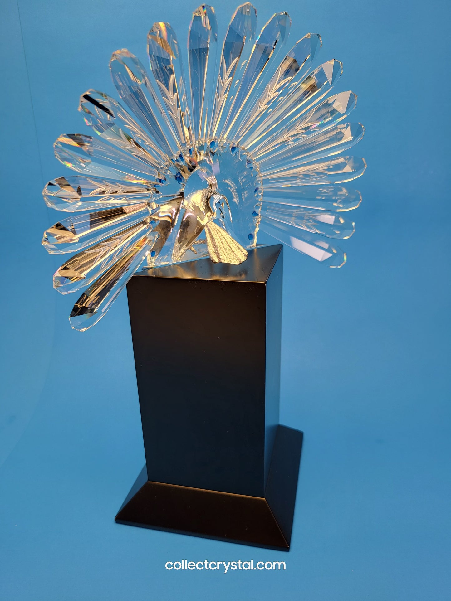 Lottery 1998 Limited Edition # 21872 Peacock Sculpture 9645 / 10,000