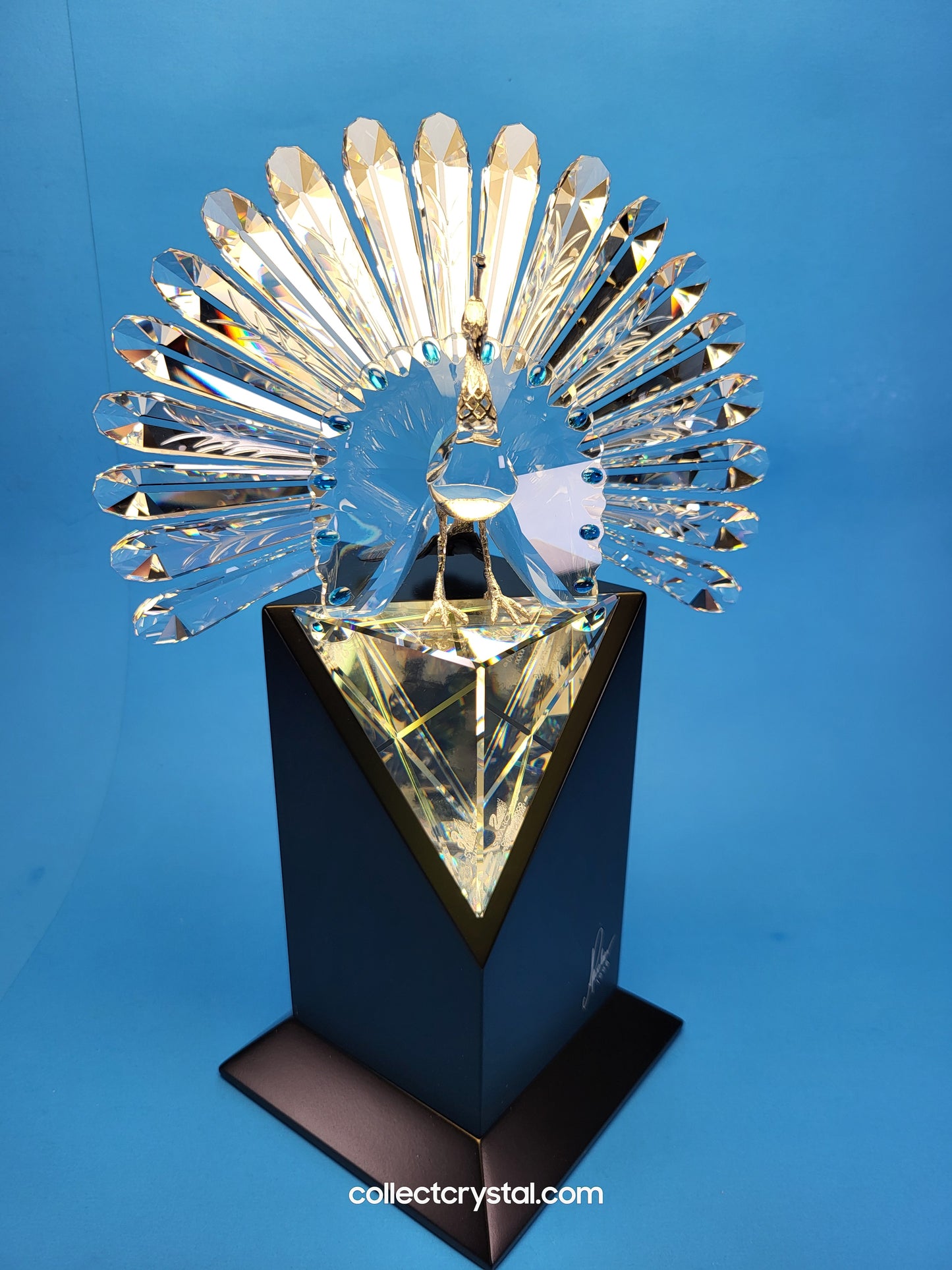 Lottery 1998 Limited Edition # 21872 Peacock Sculpture 9645 / 10,000