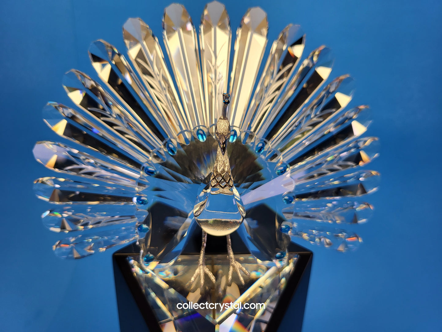 Lottery 1998 Limited Edition # 21872 Peacock Sculpture 9645 / 10,000