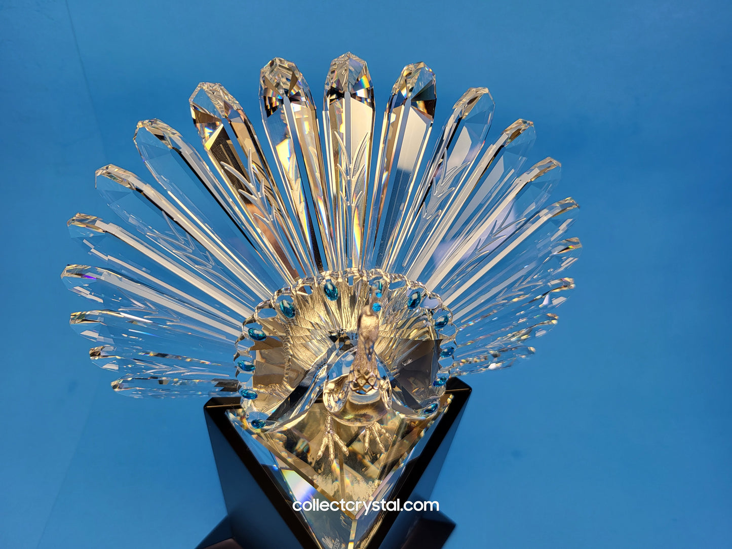 Lottery 1998 Limited Edition # 21872 Peacock Sculpture 9645 / 10,000