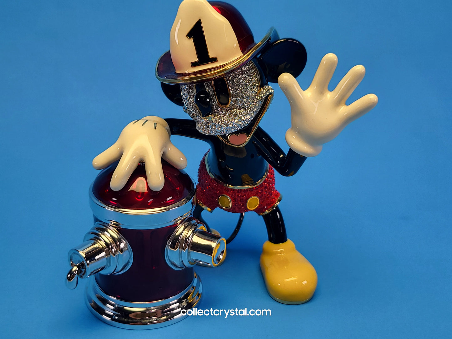 Disney Arribas Mickey Mouse Large Fireman Limited 1k # 0516