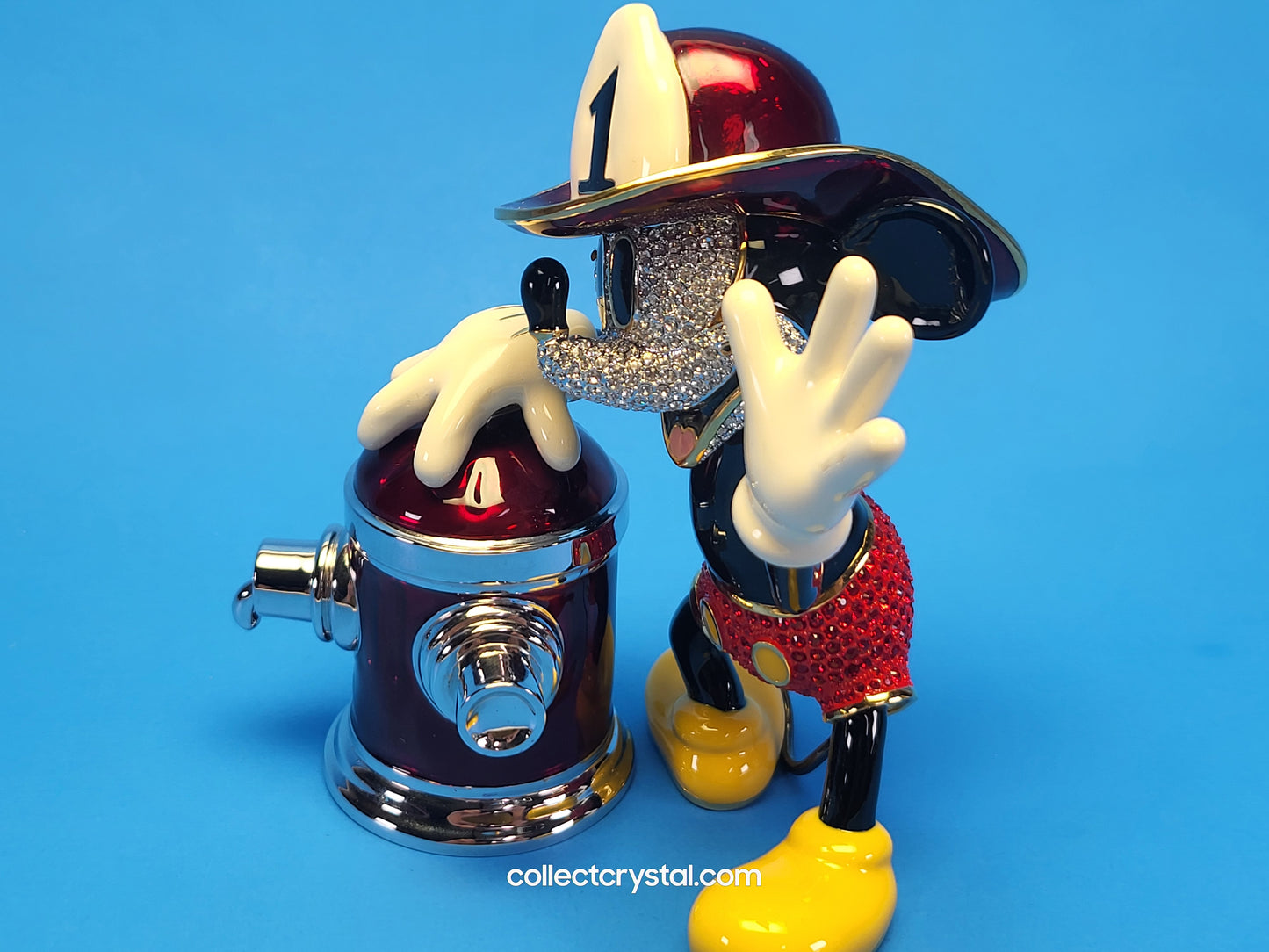 Disney Arribas Mickey Mouse Large Fireman Limited 1k # 0516