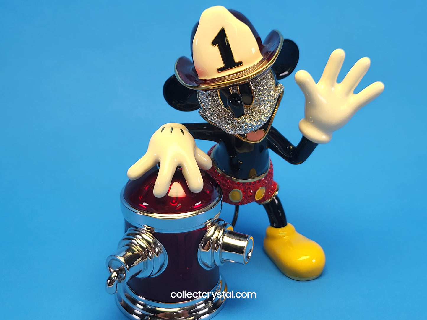 Disney Arribas Mickey Mouse Large Fireman Limited 1k # 0516
