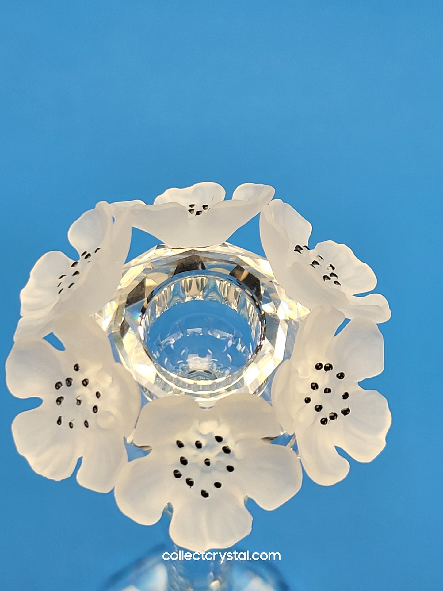 Giftware CANDLEHOLDER 137 FLOWER TOPPED 010043 or 7600 137