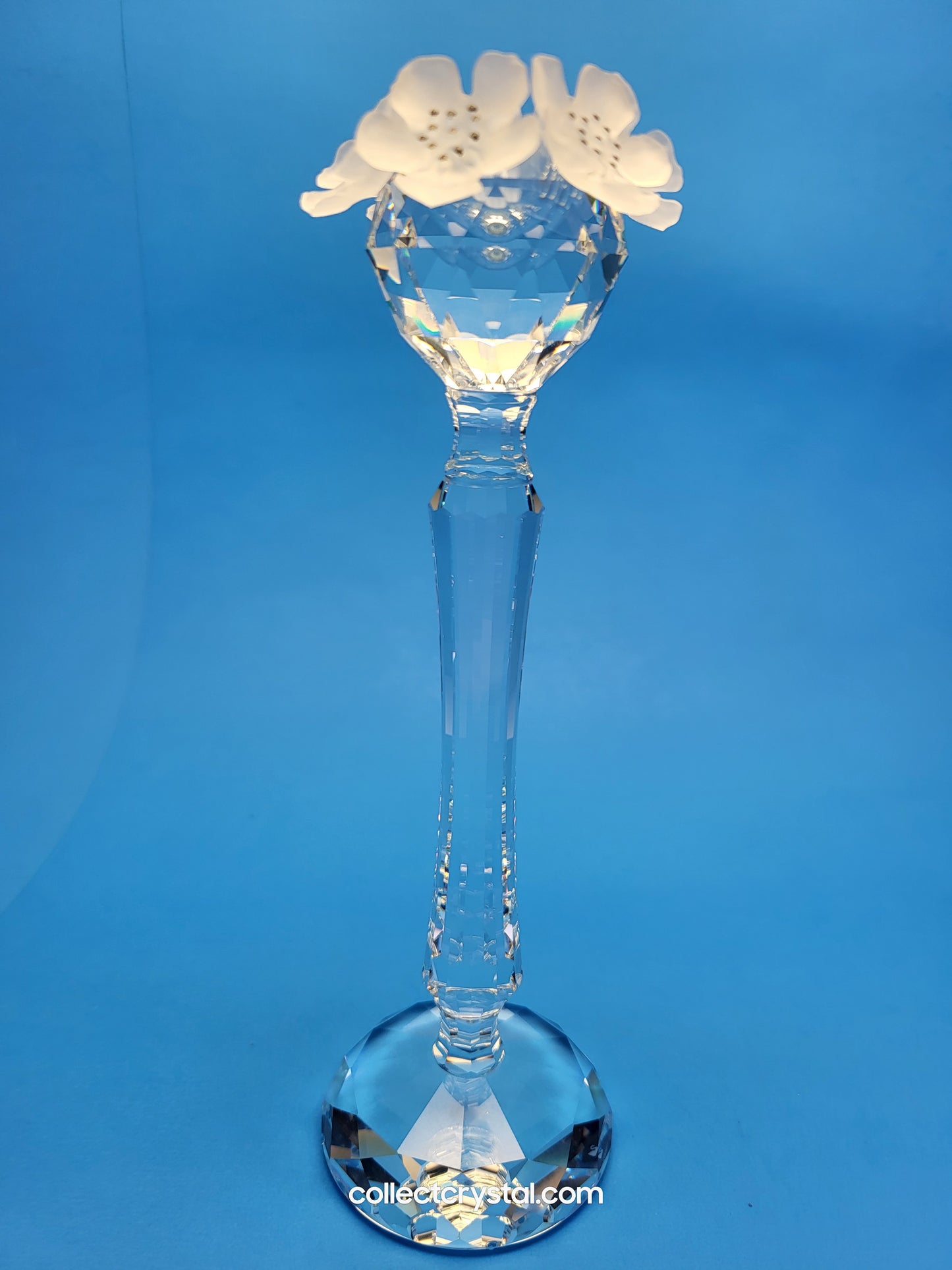 Giftware CANDLEHOLDER 137 FLOWER TOPPED 010043 or 7600 137