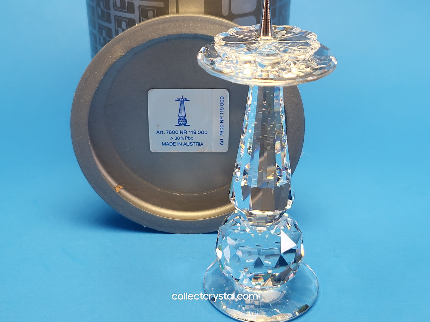 Giftware CANDLEHOLDER 119 – EUROPEAN / PIN STYLE 10071 or 7600 119