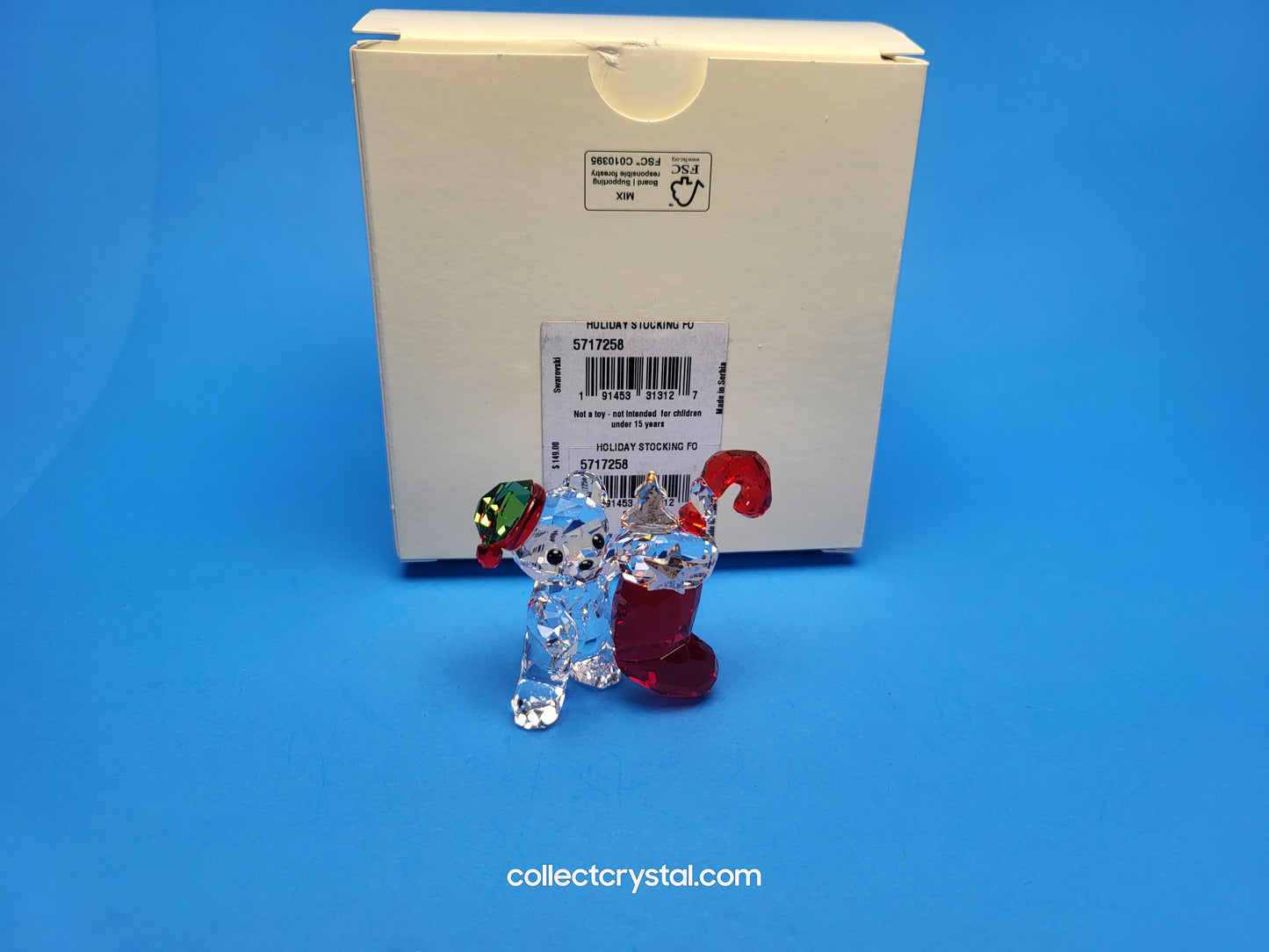 KRIS BEAR HOLIDAY STOCKING 5717258