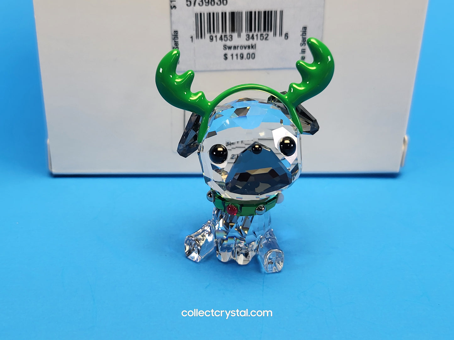 HOLIDAY CHEERS – PUG Christmas Dog Figurine # 5625661 / # 5739836