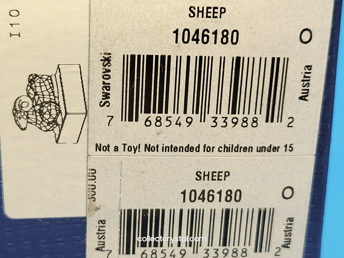 CHINESE ZODIAC (1ST GENERATION) SHEEP / RAM / GOAT SILVER SHADE 1046180