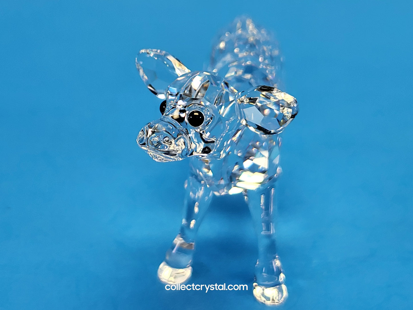 Swarovski Mother Cow # 905775 Farm Animal & Baby Cow Calf # 90576 Set of 2