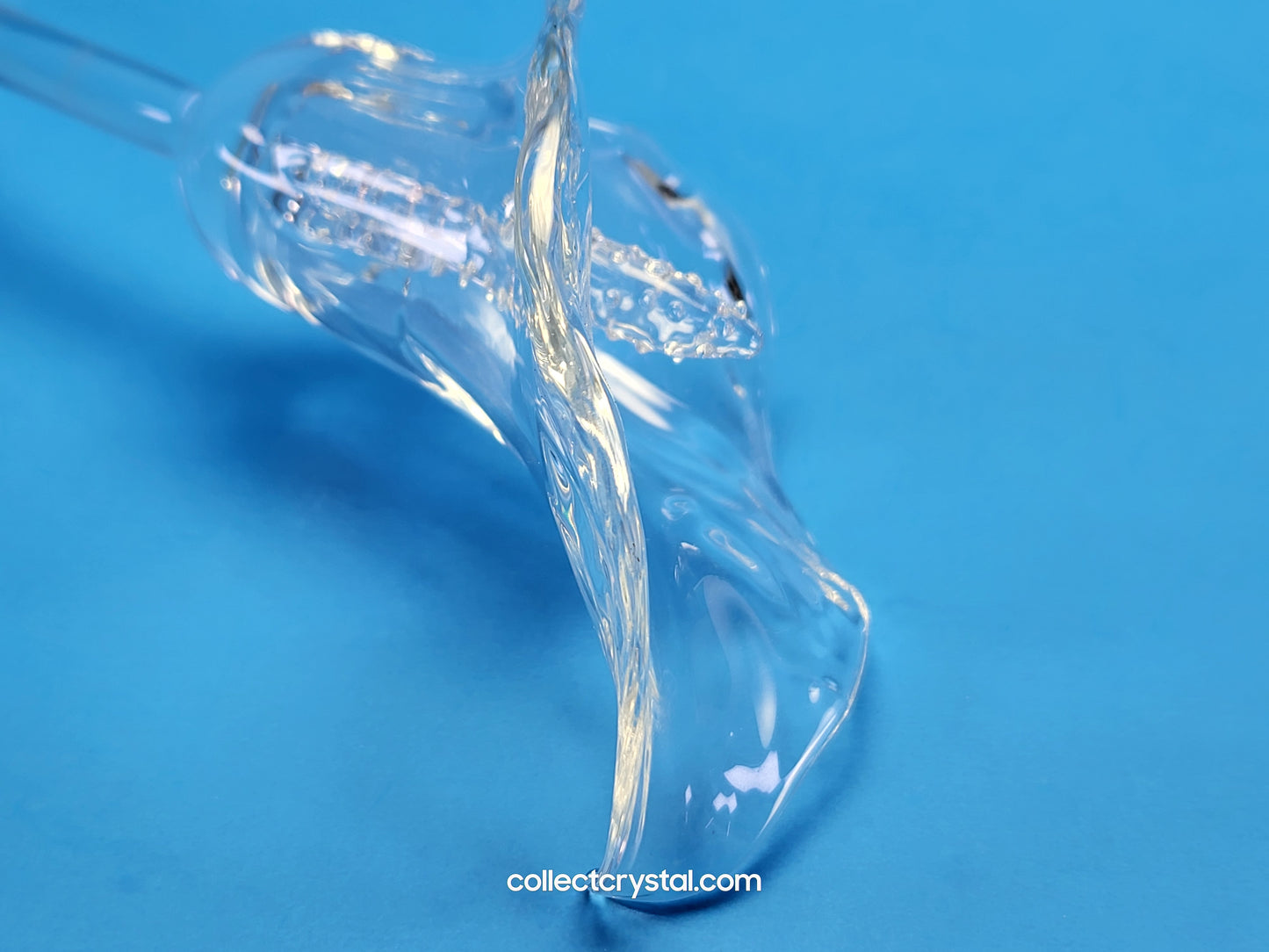 Waterford Crystal 2010 Fleurology Calla Lily Flower 15" Sculpture MIB # 164562