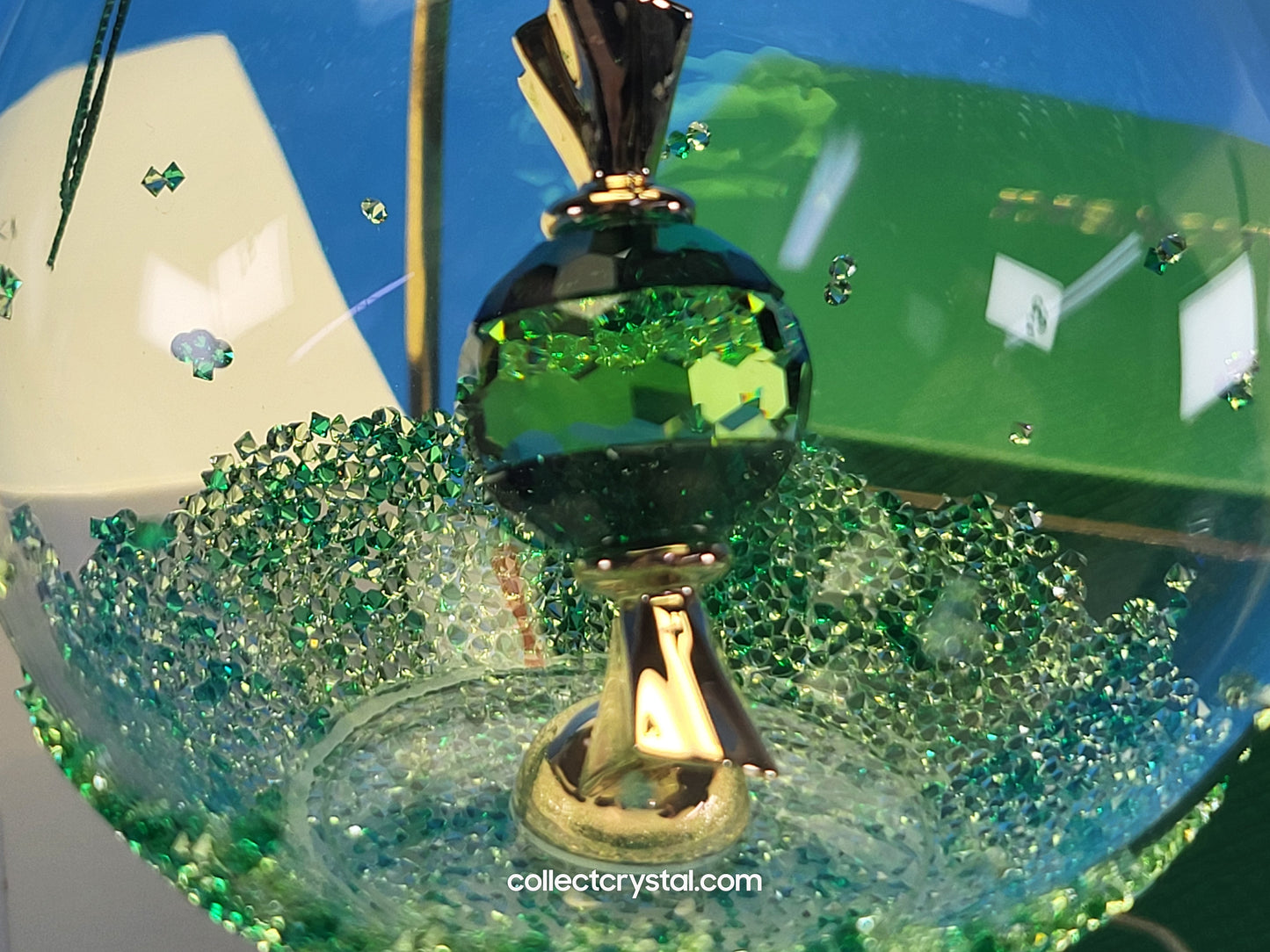 HOLIDAY CHEERS – DULCIS BALL ORNAMENT GREEN # 5688312