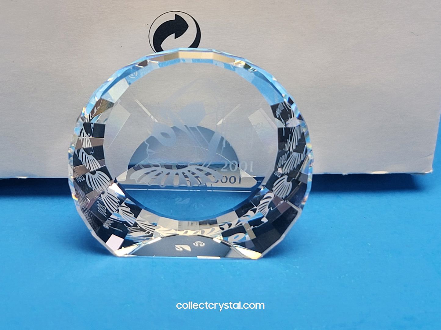 SCS MASQUERADE 2001 Event Paperweight HARLEQUIN 40 mm Disc Small