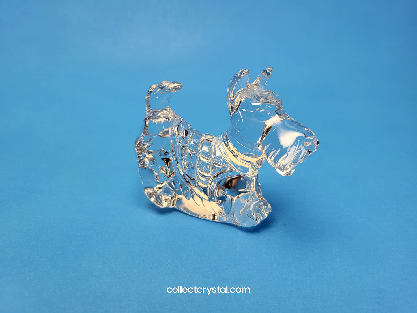 Scottie Dog - Pets Figurines 24% Lead Crystal Vintage