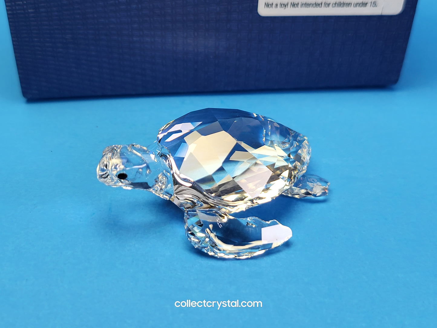 Sea Turtle Tortoise # 5063691 Mint In Box, Crystal Figurine