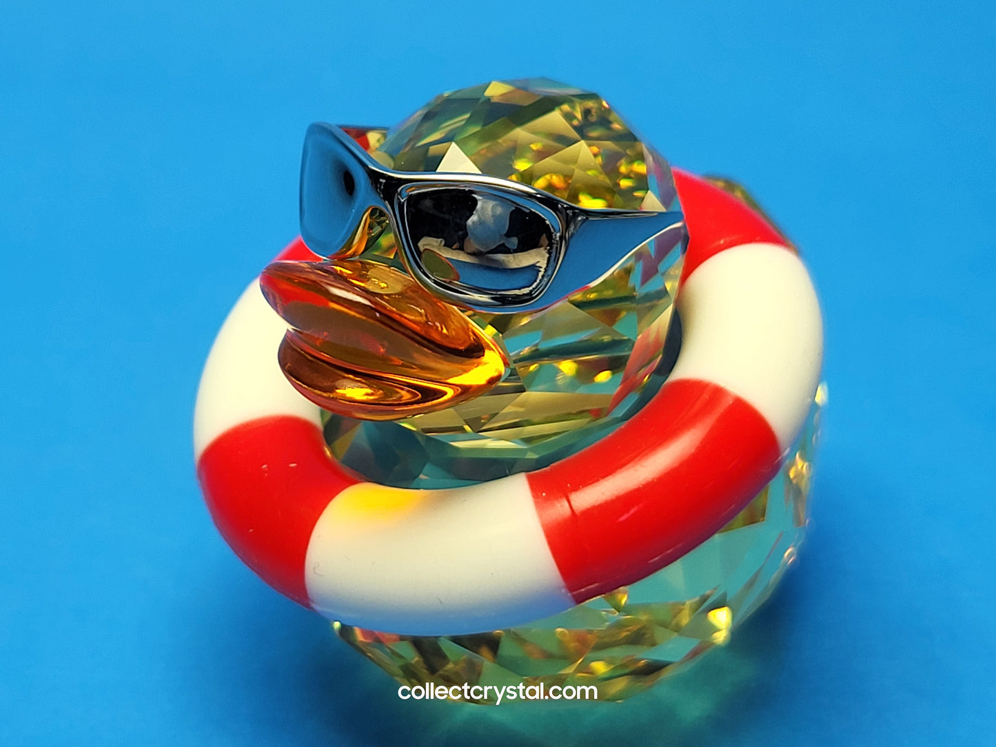 Happy Ducks - Sunny Sam Glasses & Floaty crystal Figurine # 1041295