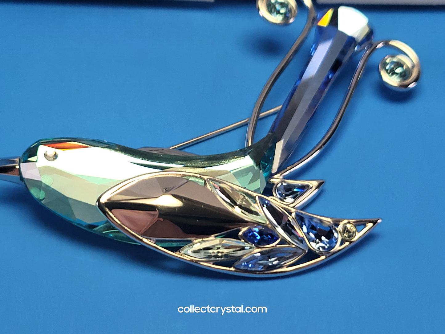 PARADISE BIRDS – BROOCH BOALI BLUE ZIRCON 277810 / 276836
