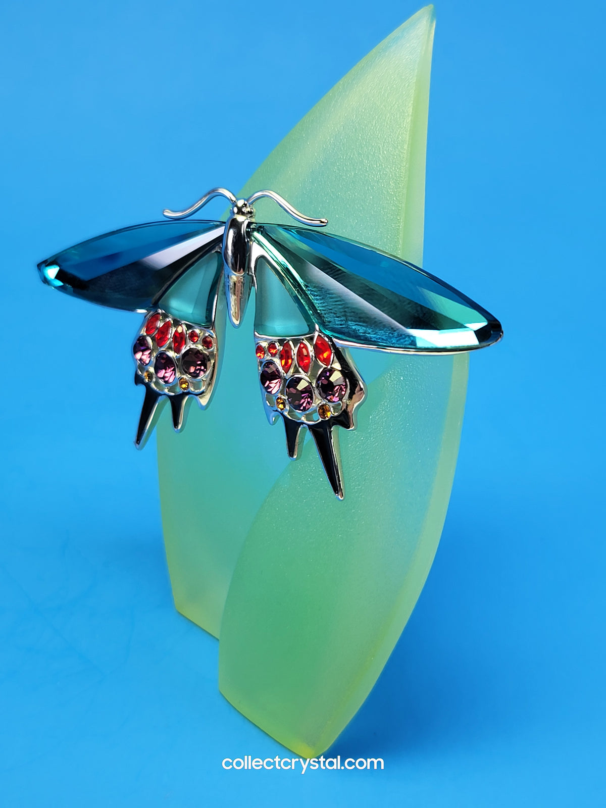 Paradise - Butterfly Brooch Pin - Alacan Indicolite # 622587
