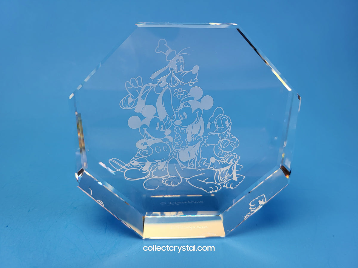 Arribas DISNEY FAB FIVE 5 Mickey Minnie Donald Goofy Pluto LE 500 paperweight