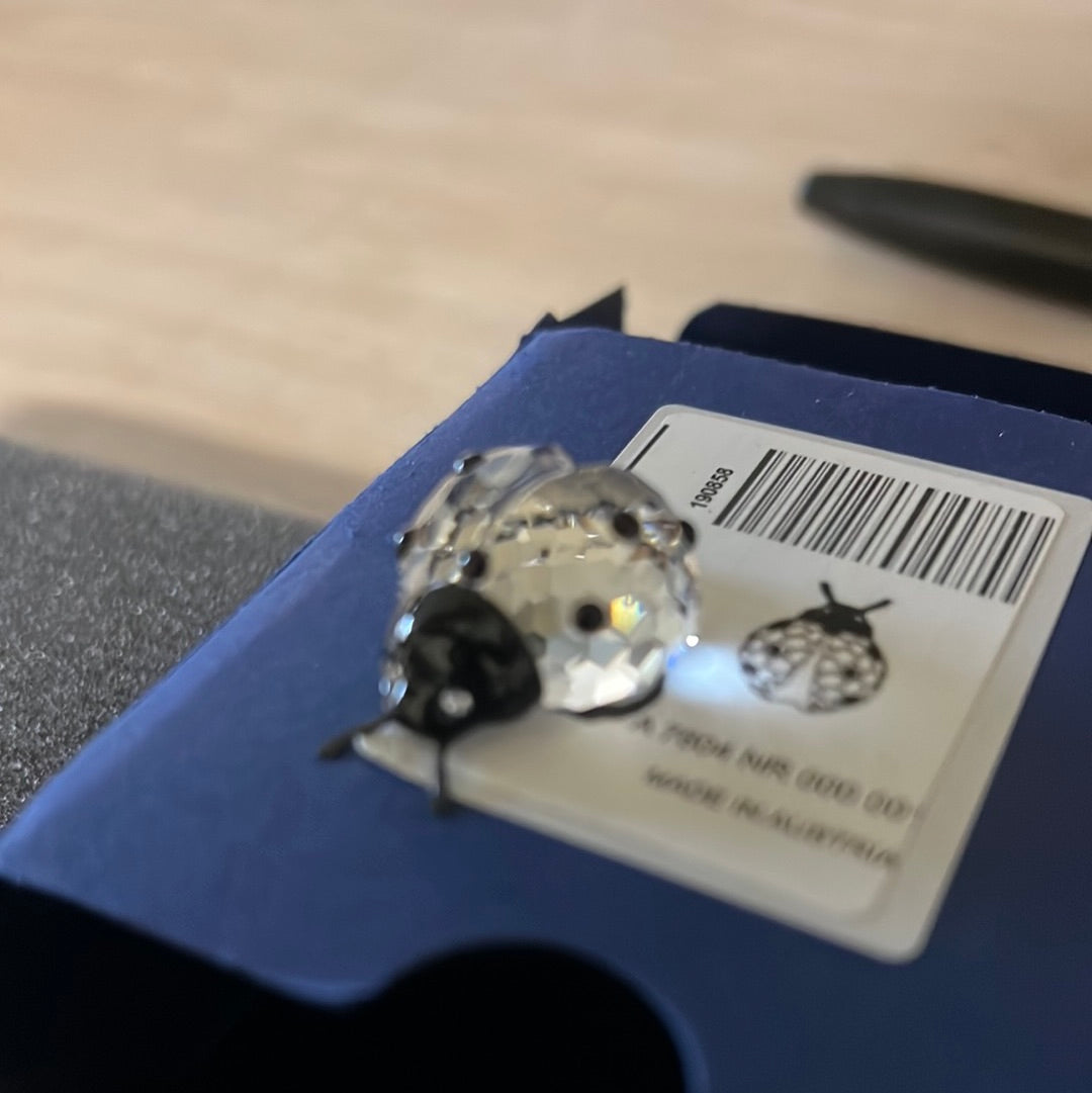 Swarovski ladybug