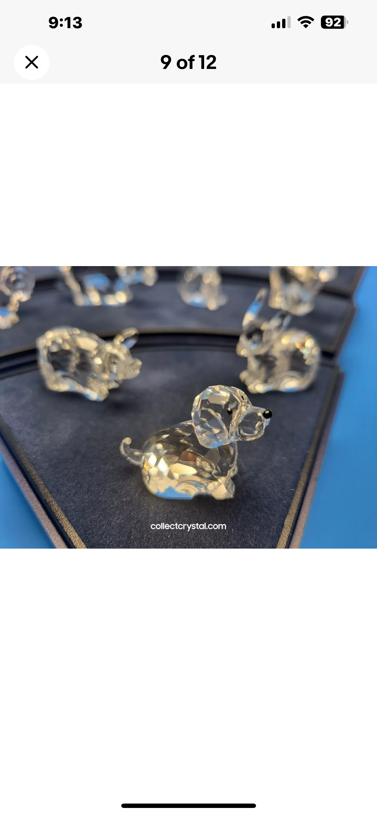 Swarovski Zodiac Complete 12 Piece Set MIB Complete w display