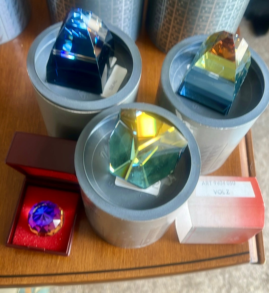 Monica’s paperweights