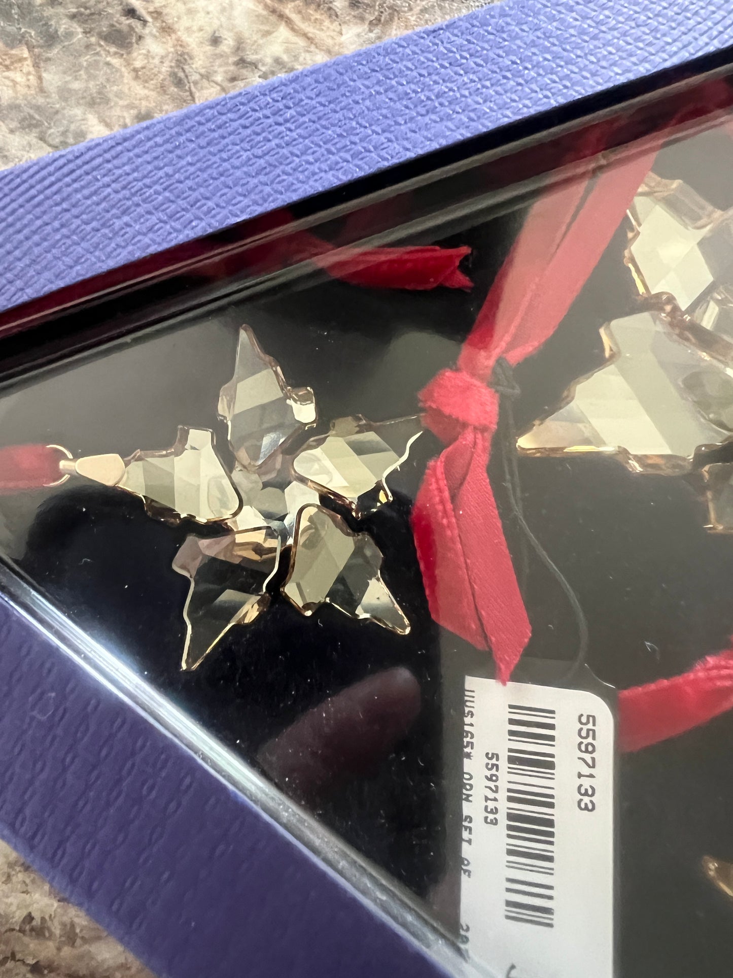 021 CHRISTMAS ORNAMENT FESTIVE GOLD SET 5597133