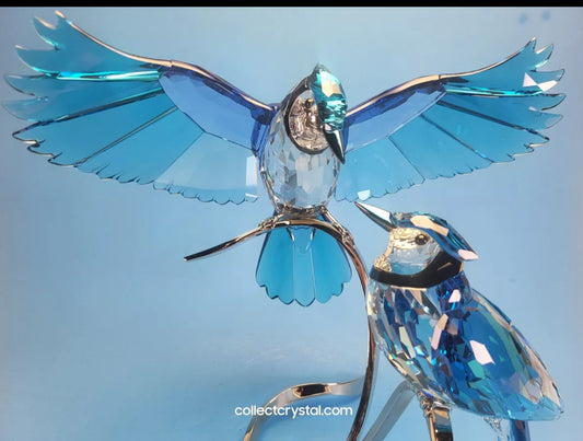 Swarovski Crystal Paradise Birds The Blue Jays  # 1176149