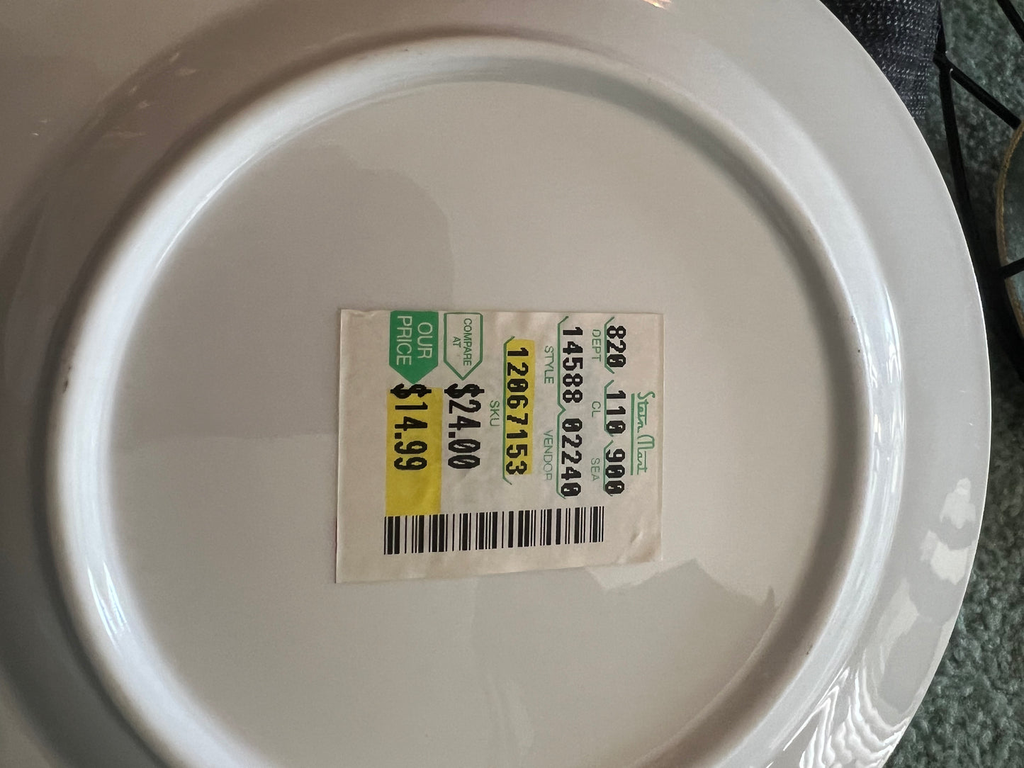 Depew # 73 Atelier plate set with holder