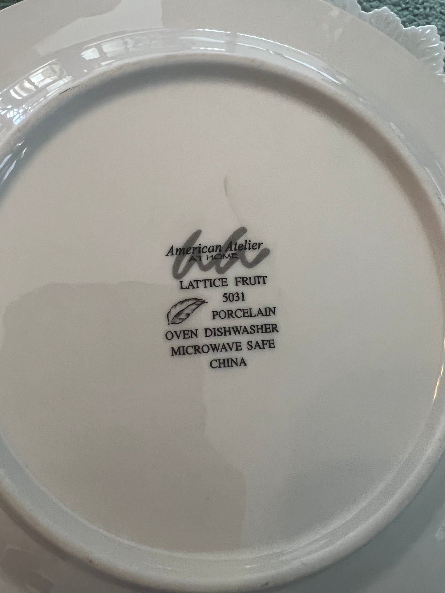 Depew # 73 Atelier plate set with holder