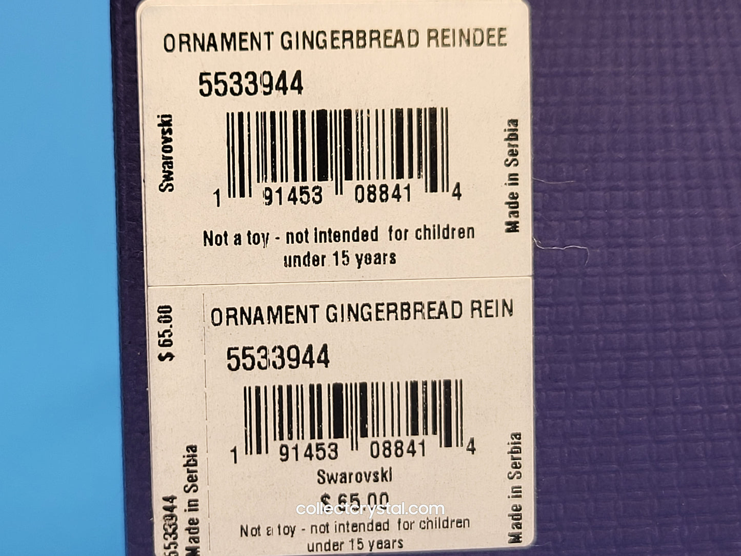 Ornament Gingerbread Reindeer 5533944