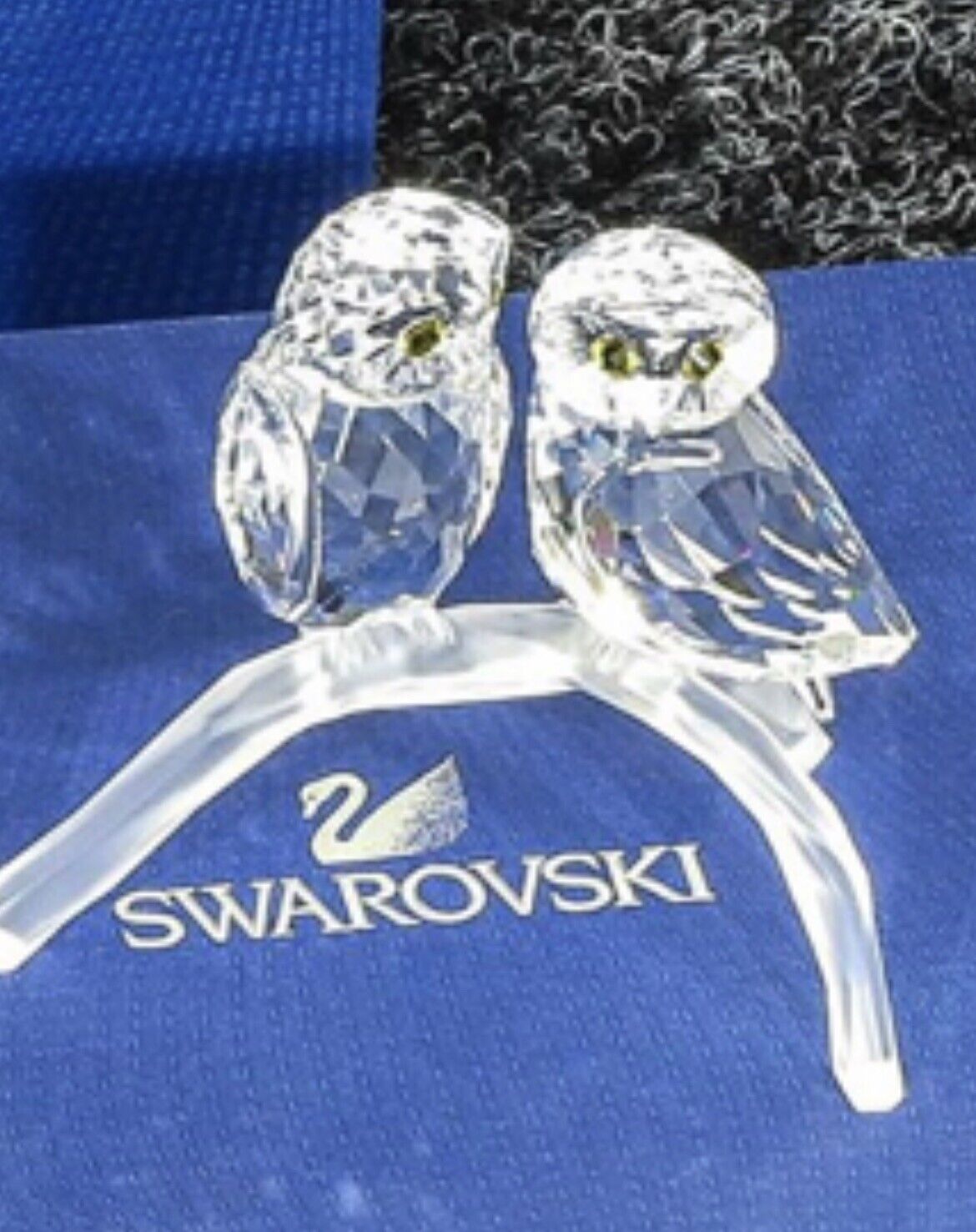Owl Couple # 1003312 Owls on Branch Figurine