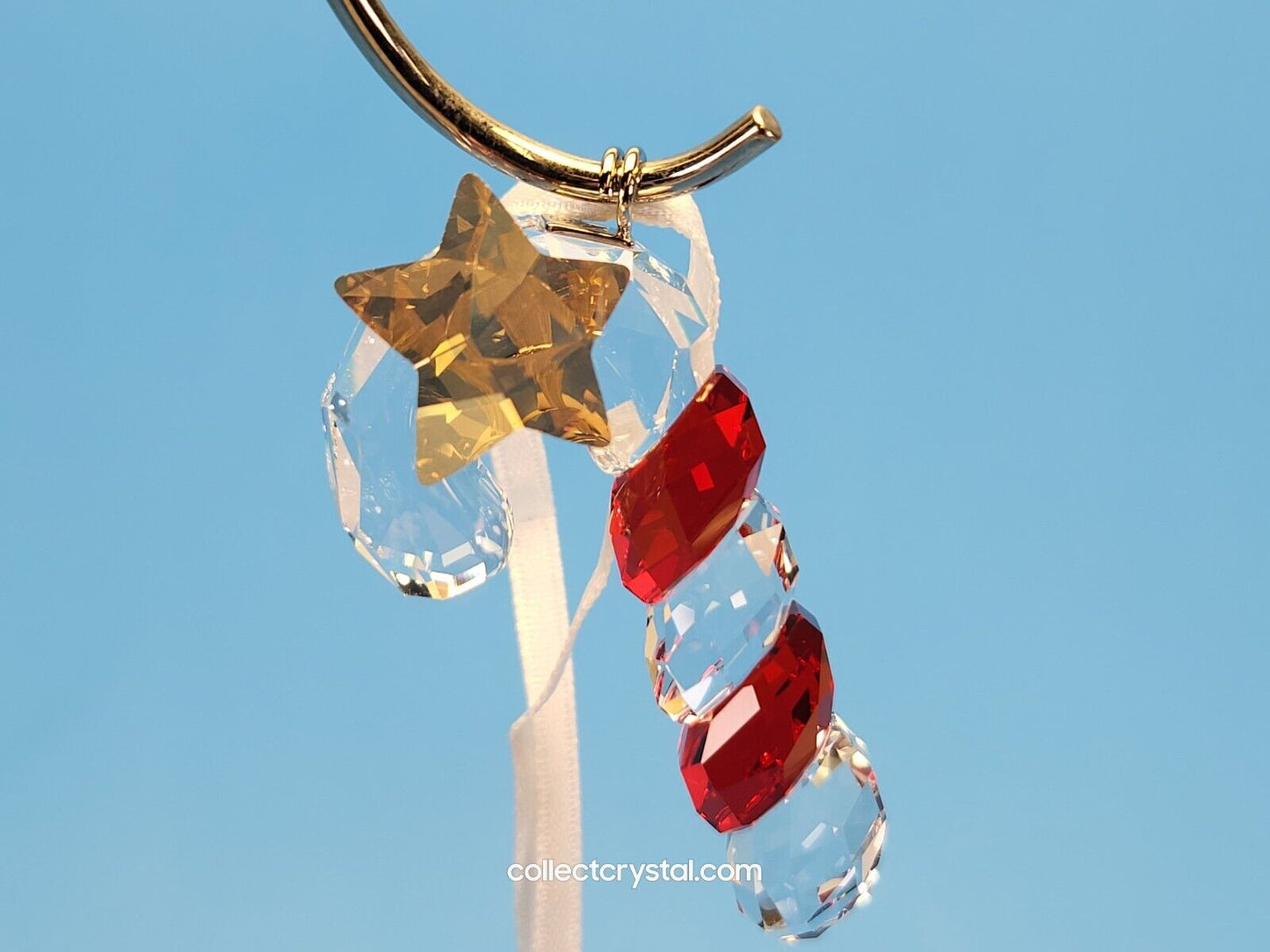 Christmas Sparkling Candy Cane star Christmas Ornament 1054569